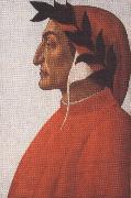 Sandro Botticelli Portrait of Dante Alighieri (mk36) USA oil painting artist